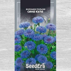 Волошка польова Синя куля -My Garden