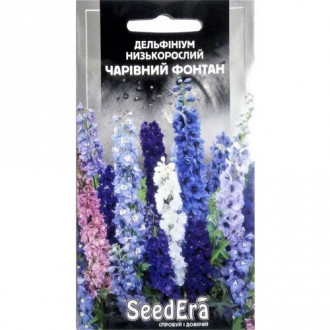 Дельфініум Чарівний фонтан, суміш забарвлень Seedera зображення 18