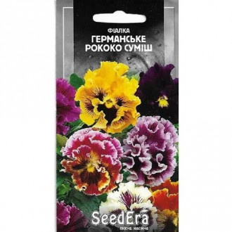 Фіалка Германське Рококо, суміш забарвлень Seedera зображення 2
