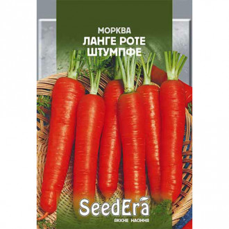 Морква Ланге Роте Штумпфе Seedera зображення 5