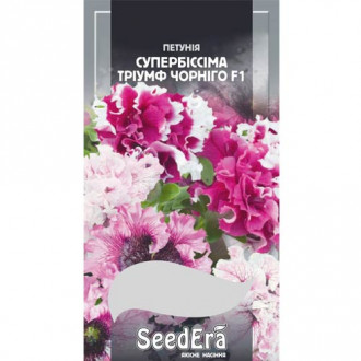 Петунія Супербіссіма Тріумф Чорніго F1 Seedera зображення 12