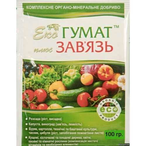 Удобрение Эко Завязь гумат рисунок 4